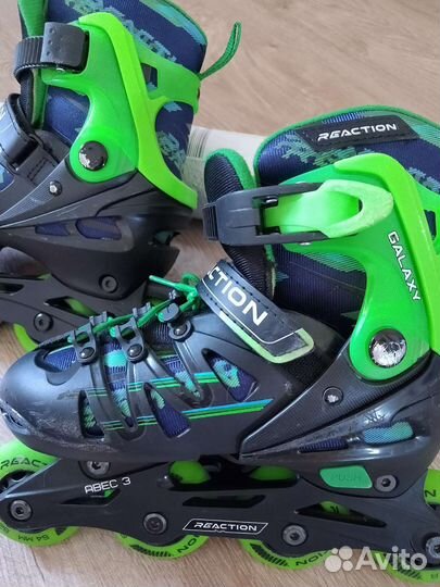 Роликовые коньки детские раздвижные