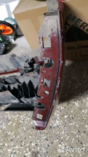 Бампер передний renault symbol