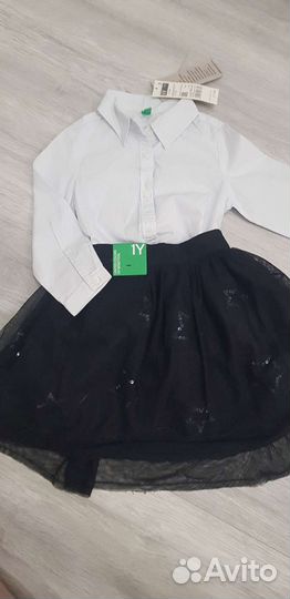 Рубашка для девочки Benetton