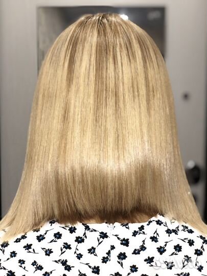 Кератиновое выпрямление