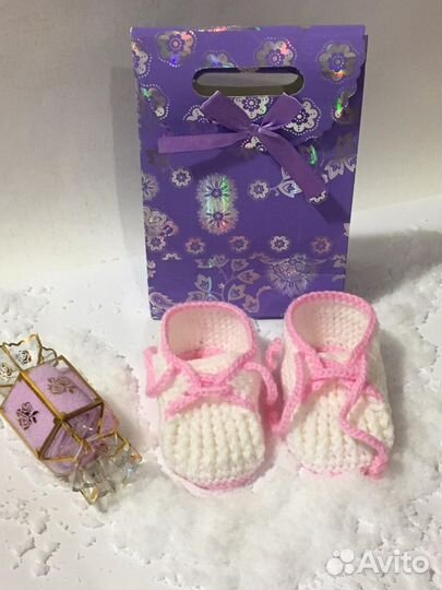 Пинетки вязаные