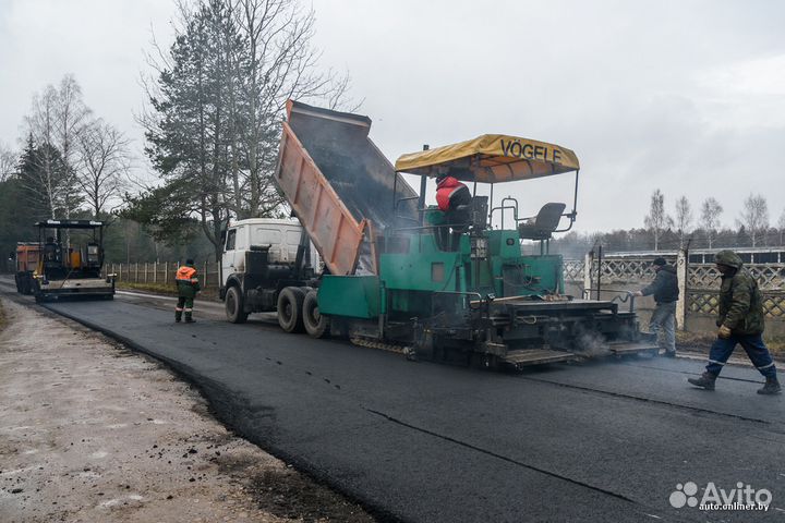 Асфальтирование дорог и территорий