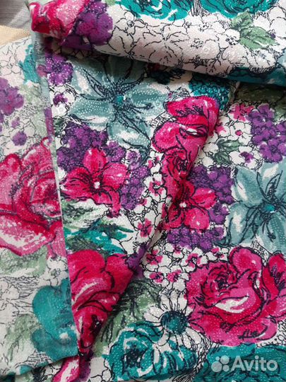 Ткани СССР (крепдешин, шерсть, шелк, лён, хлопок)