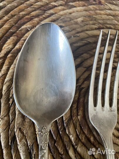 Столовые приборы Zara.Винтаж СССР. Мельхиор