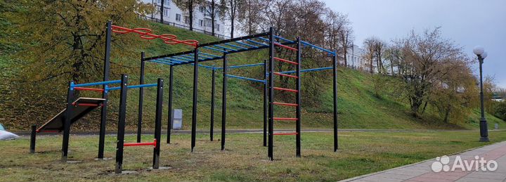 Воркаут площадка спортивный комплекс sswa