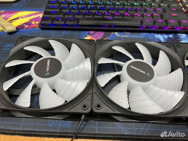 Вентиляторы для корпуса 120 мм