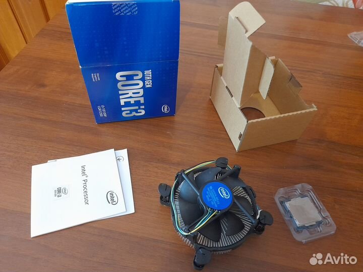 Процессор Intel Core I3 10100f (box)