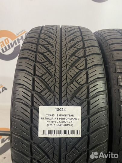 Goodyear UltraGrip 8 Performance 245/45 R18