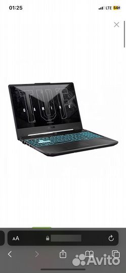 Игровой ноутбук Asus TUF Gaming A15
