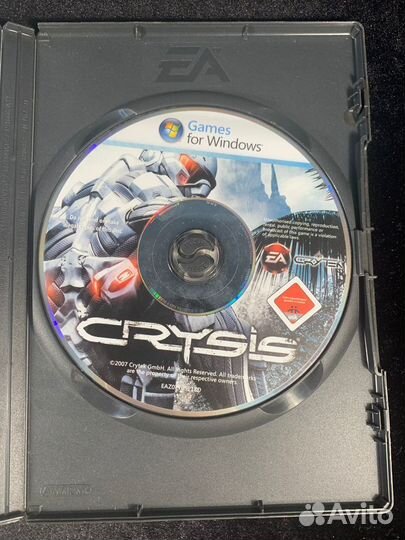 Компьютерные игры диски для пк crysis