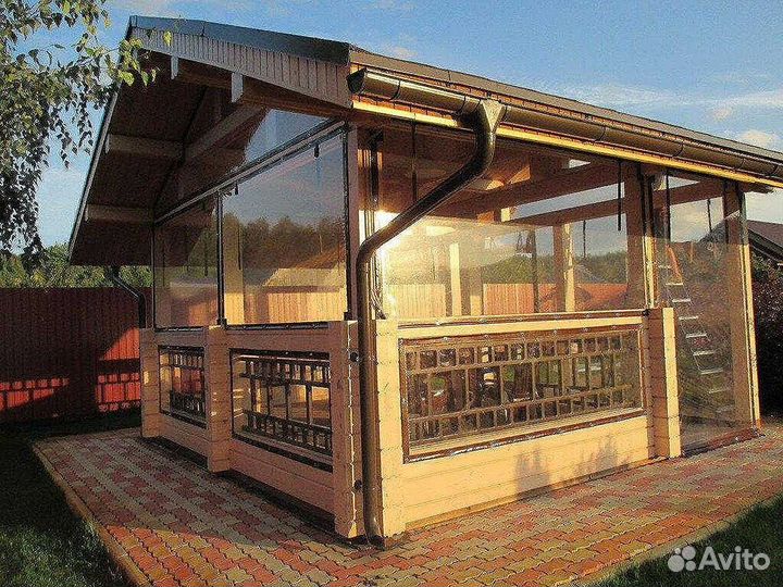 Шторы пвх для беседки