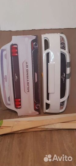 Детская кровать машина с подсветкой