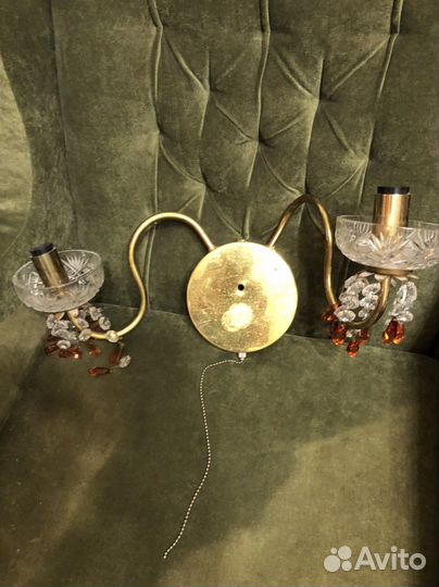 Хрустальная люстра СССР