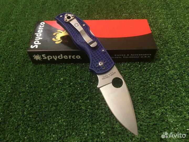 Нож Spyderco Native синий