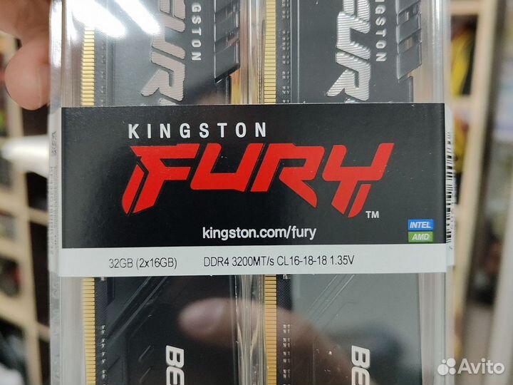 Ddr4 32gb новая