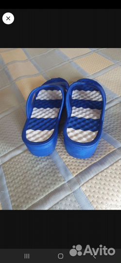 Резиновые шлепанцы 39р
