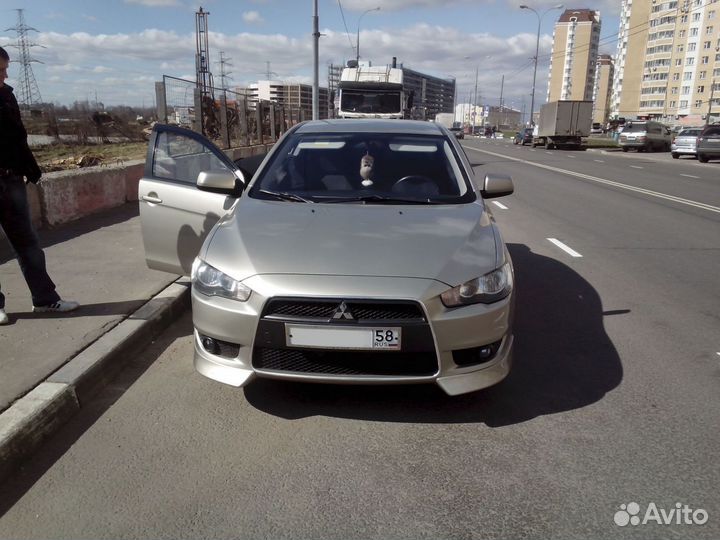 Клыки для Mitsubishi Lancer X