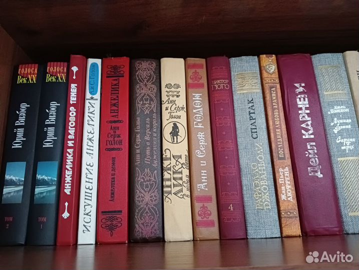 Книги из домашней библиотеки