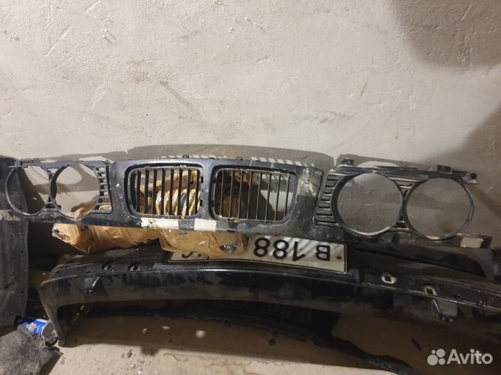 Усы птица широкая морда bmw e34 бмв е34 рестайл