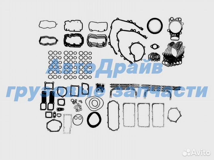 Полный набор прокладок двигателя DC11 DC12 Скания