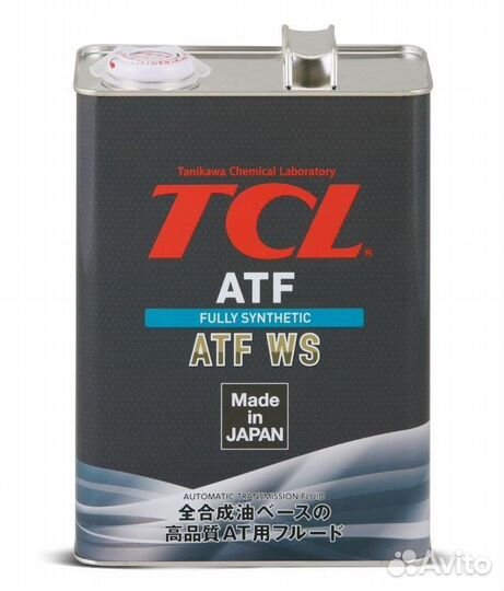 Масло для АКПП TCL ATF WS 4л A004tyws