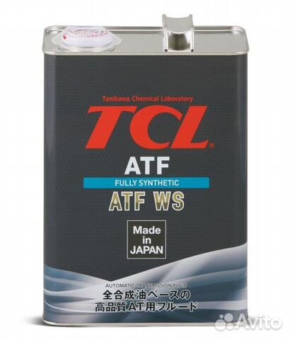 Масло для АКПП TCL ATF WS 4л A004tyws
