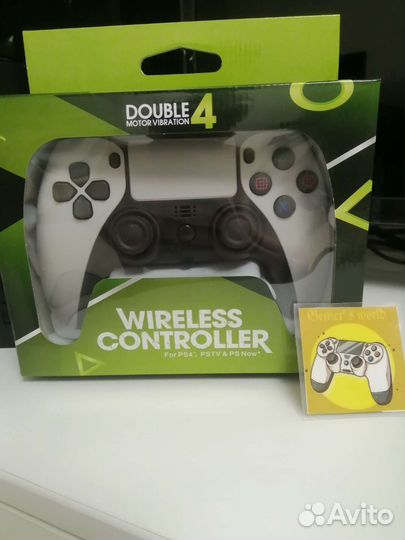 Джойстик dualshock ps4 v2в корпусеDualSense5 белый