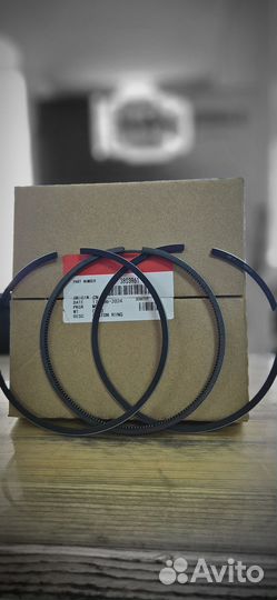 Кольца поршневые Cummins 11 ISM (к-т на цилиндр)