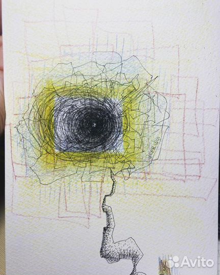 Картина абстракция