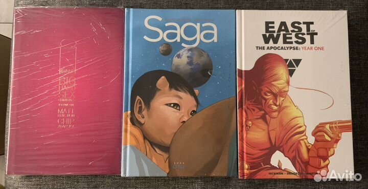 Делюксы HC Marvel и Image