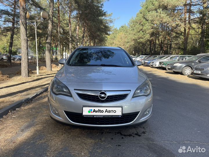 Opel Astra 1.6 МТ, 2012, 152 000 км