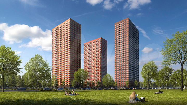 Своб. планировка, 48,8 м², 31/33 эт.