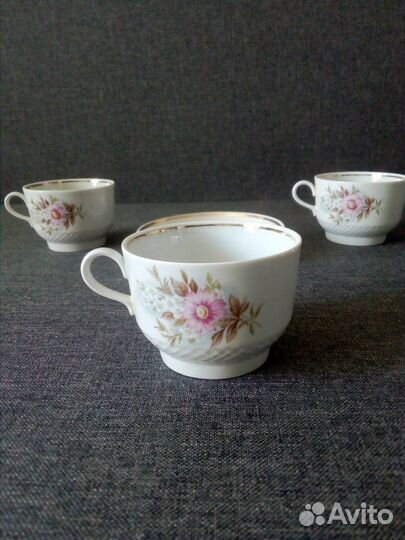 Фарфоровые чашки СССР