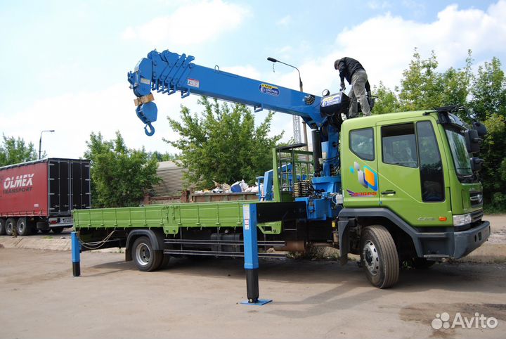 Аренда крана, услуги автокрана, манипулятор