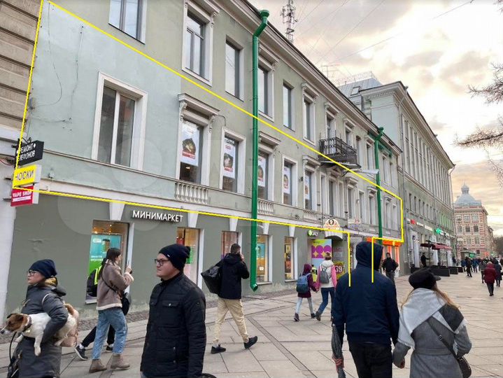 397м² суперпроходное в шаге от м.Василеостровская