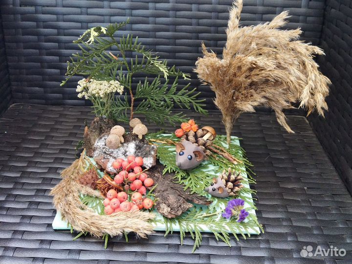 Осенняя поделка в садик в школу