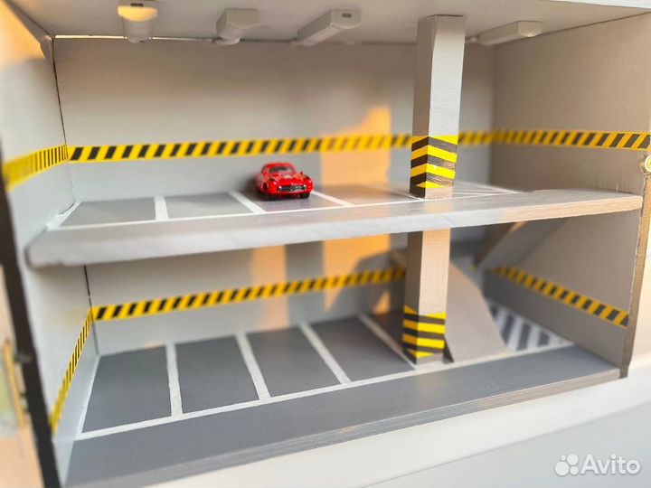 Диорама гараж