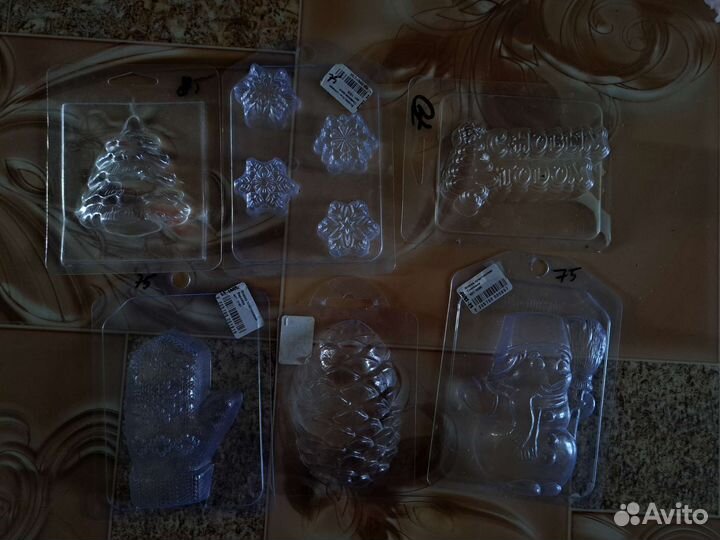 Формочки для мыла