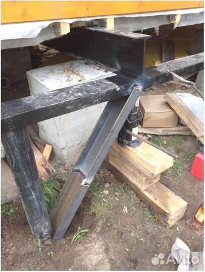 Винтовые сваи. Реконструкция фундамента