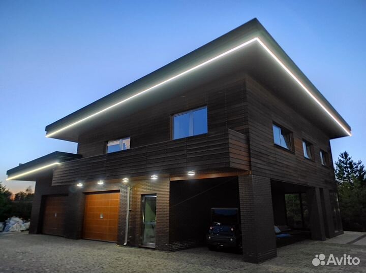 Уличное освещение домов