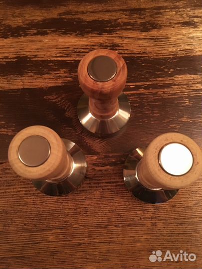 Tamper темпер ручной дерево сталь d58