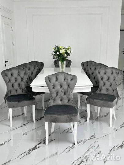Кухонный стол и стулья обеденная группа