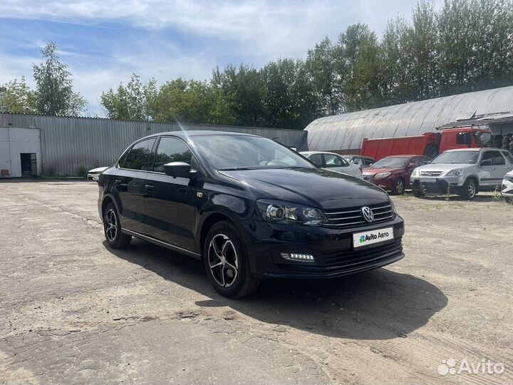 Volkswagen Polo 1.6 AT, 2019, 80 000 км