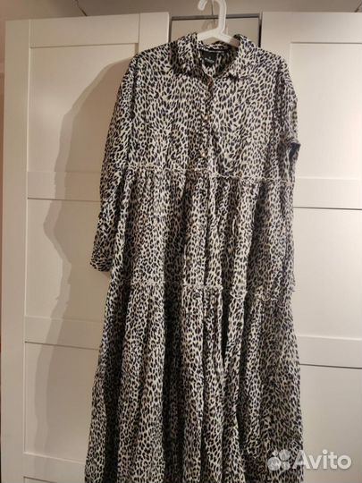 Платье pinko леопардовое редкое