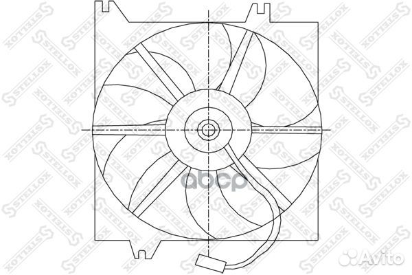 29-99401-SX вентилятор охлаждения Hyundai Acce