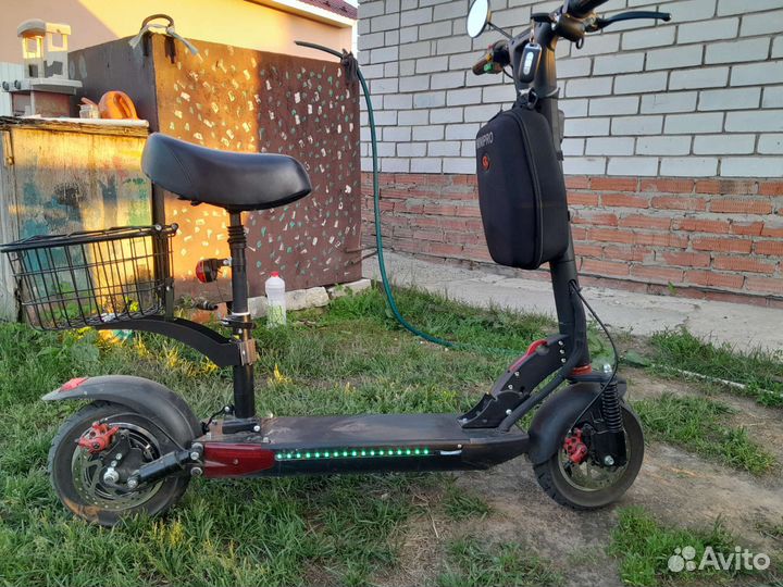 Электросамокат для взрослых с сиденьем