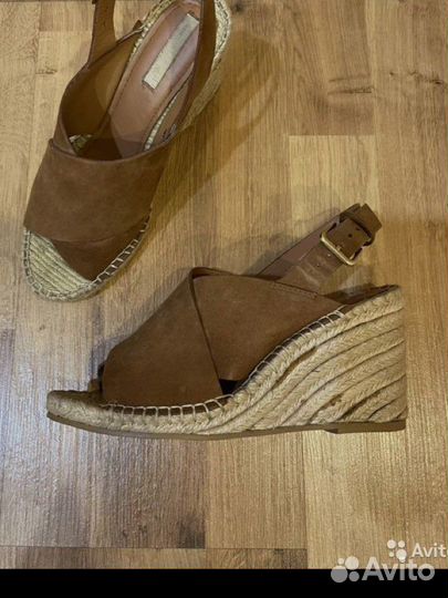 Босоножки натуральная замша H&M