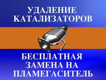 Удаление катализатора с доплатой