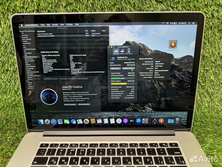 Macbook Pro 15 2013 i7/16/650M/512ssd