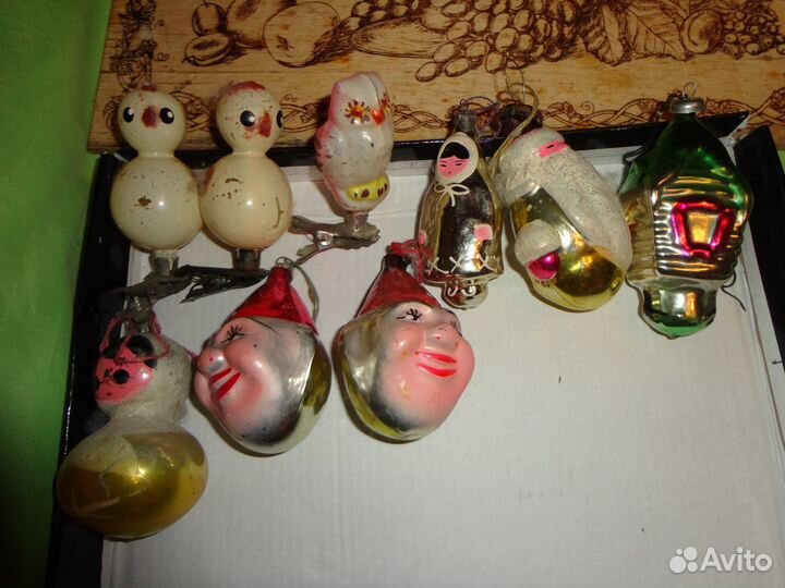 Игрушки на елку СССР